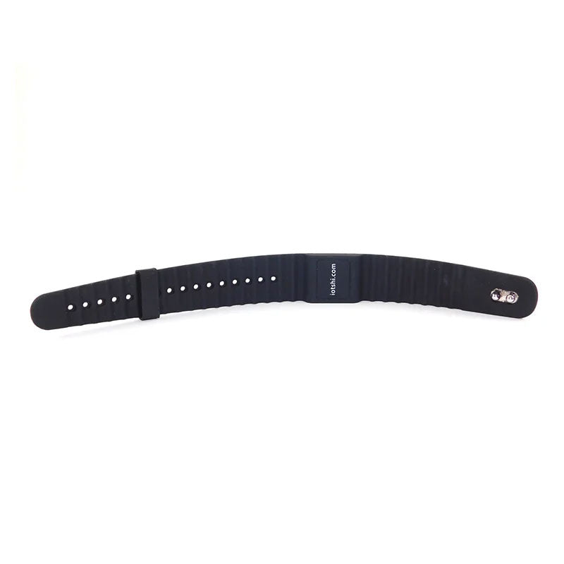 Adjustable Silicone Wristband (Black)