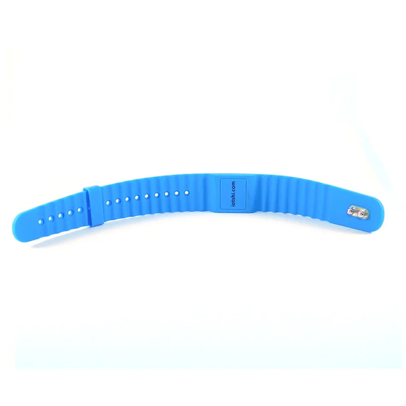 Adjustable Silicone Wristband (Blue)