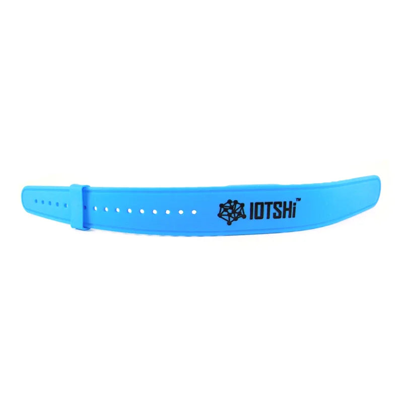 Adjustable Silicone Wristband (Blue)