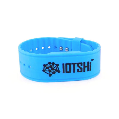 Adjustable Silicone Wristband (Blue)