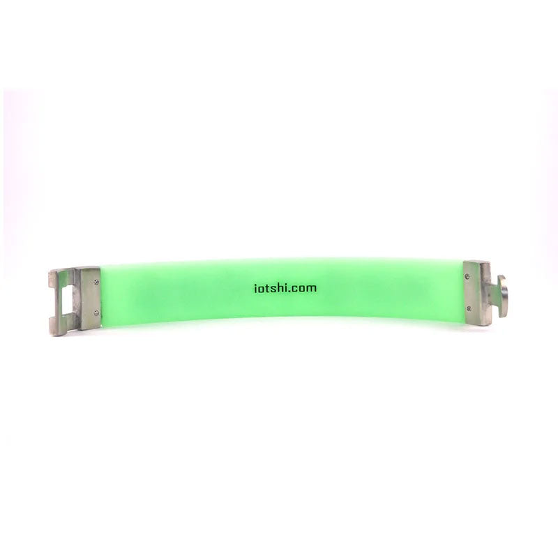Silicone Magnetic Wristband (Green) - Non Adjustable