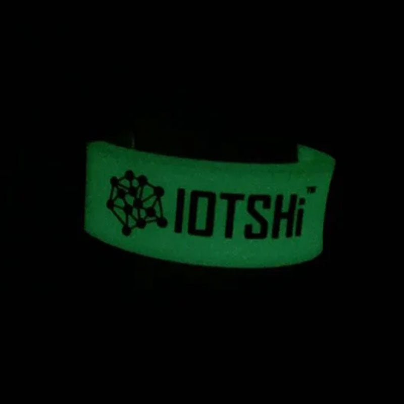 Silicone Magnetic Wristband (Green) - Non Adjustable
