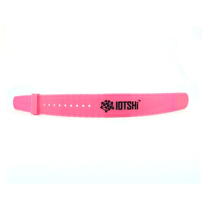 Adjustable Silicone Wristband (Pink)