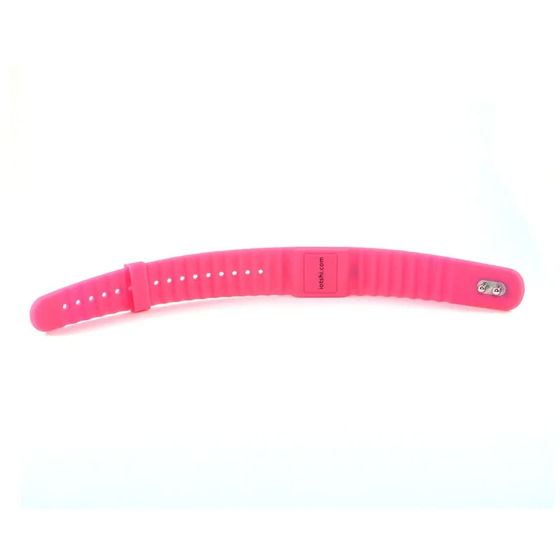 Adjustable Silicone Wristband (Pink)