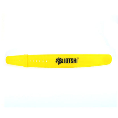 Adjustable Silicone Wristband (Yellow)